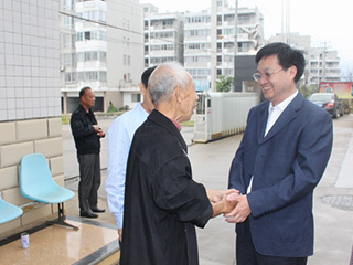 建甌市委書記余建坤到我公司指導工作